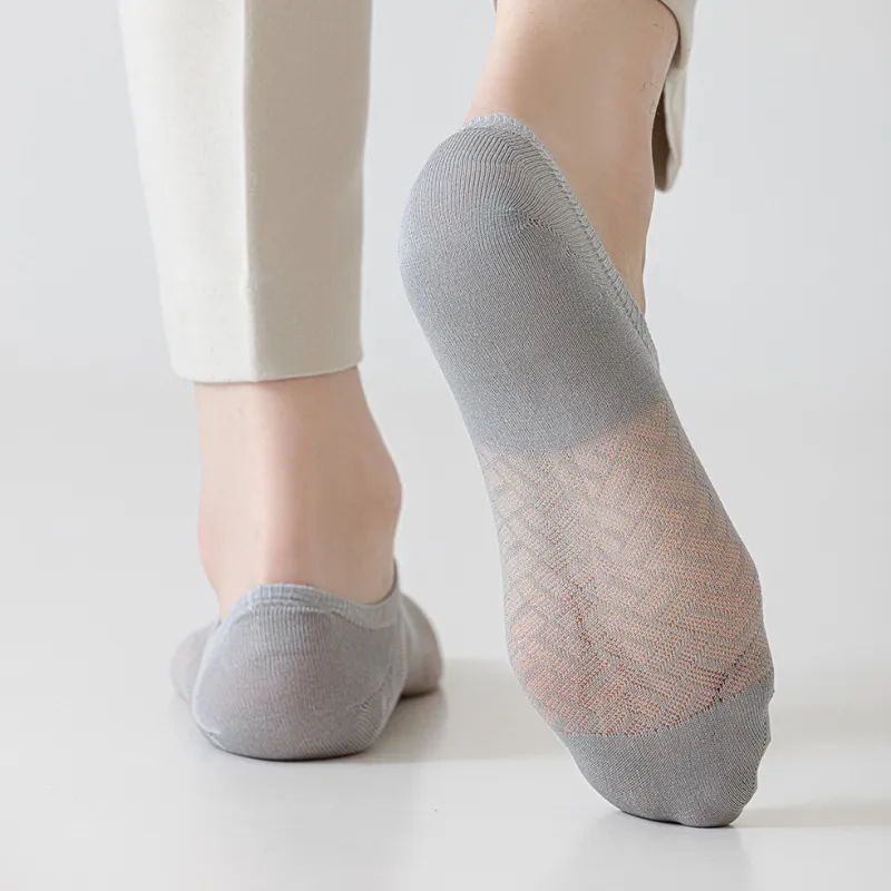 AUGUST No Show Socks Men's 5 Pack-4