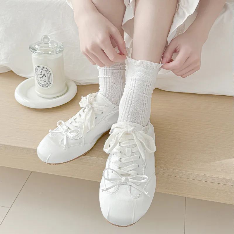 AUGUST Mid Calf Socks Women's 5 Pack-5