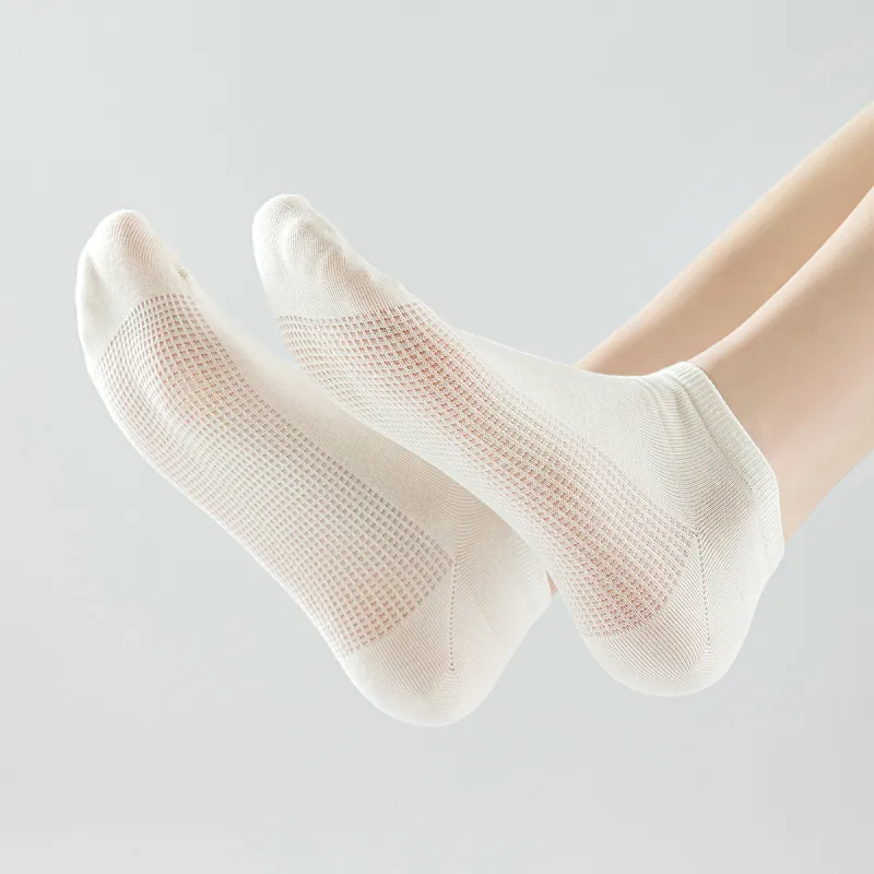 AUGUST No Show Socks Women's 5 Pack-2