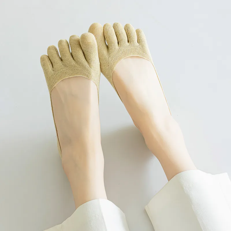 AUGUST No Show Socks Women's 4 Pack-2