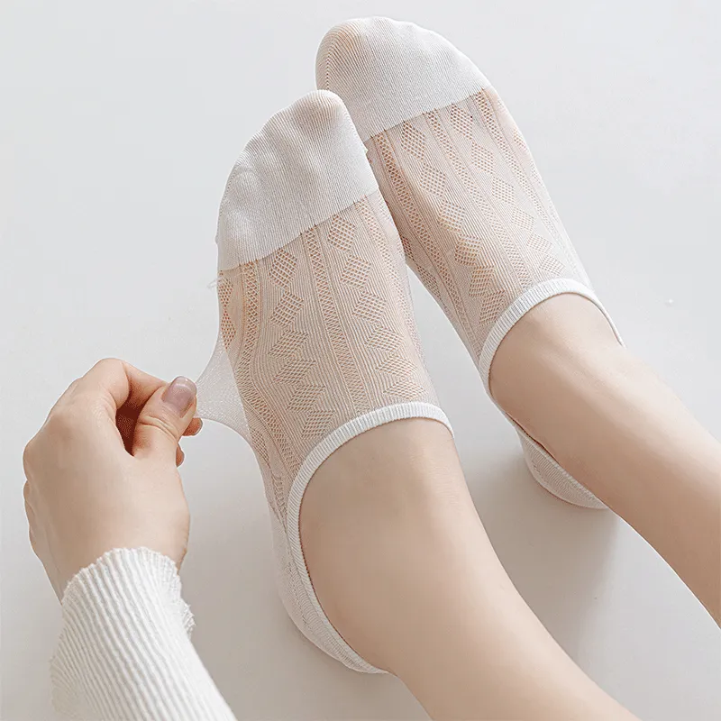 AUGUST No Show Socks Women's 4 Pack-4