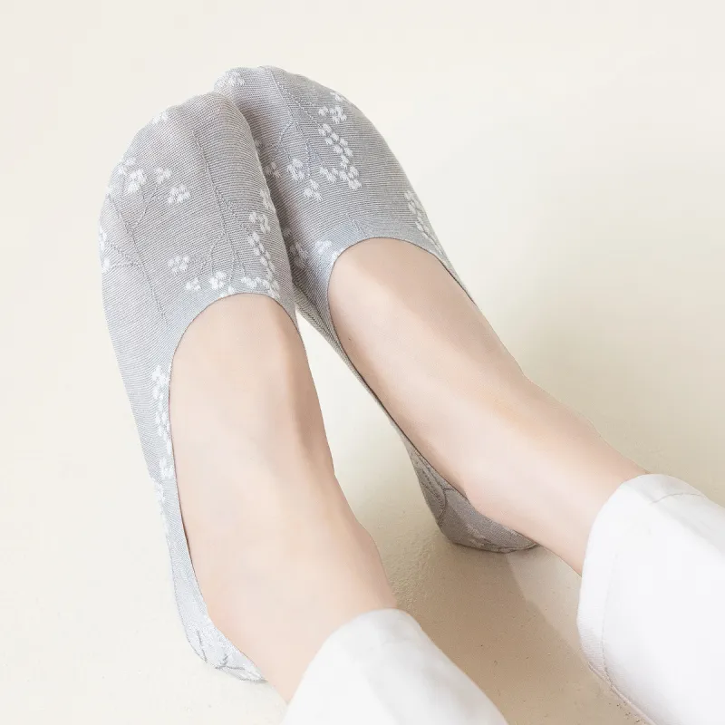 AUGUST No Show Socks Women's 5 Pack-2