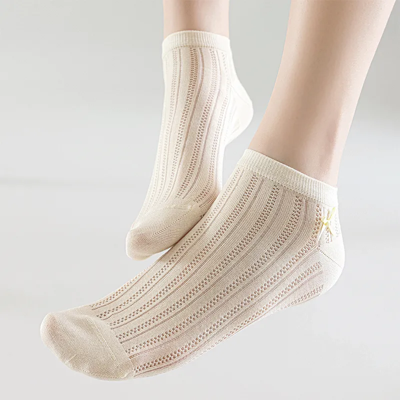 AUGUST Ankle Socks Women's 5 Pack Mixed Color-2