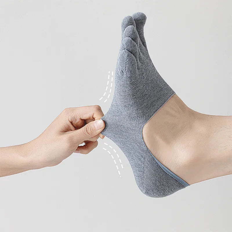 AUGUST No Show Socks Men's 4 Pack-2