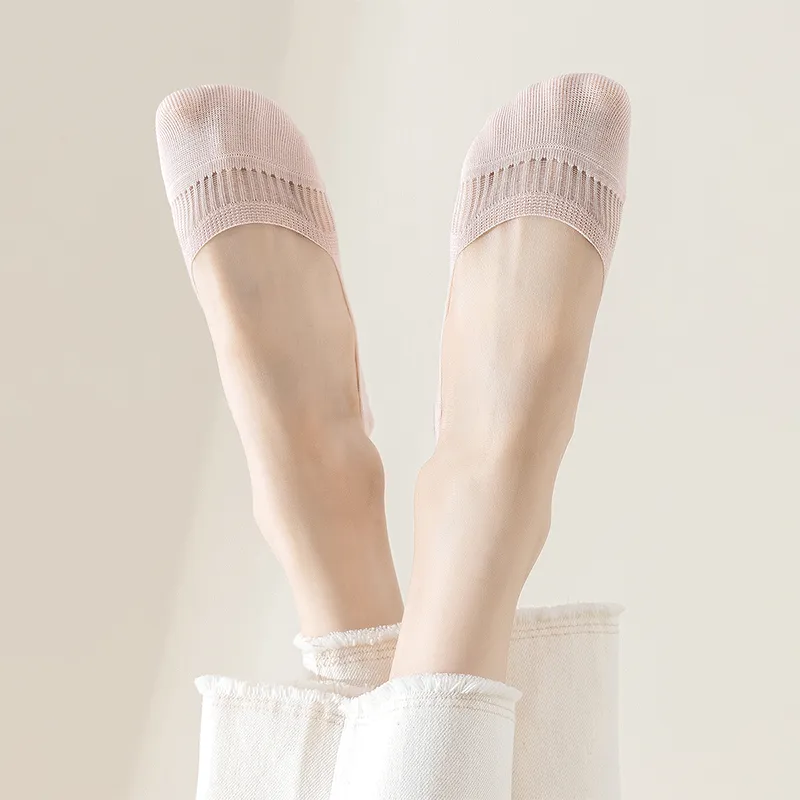 AUGUST No Show Socks Women's 5 Pack-2