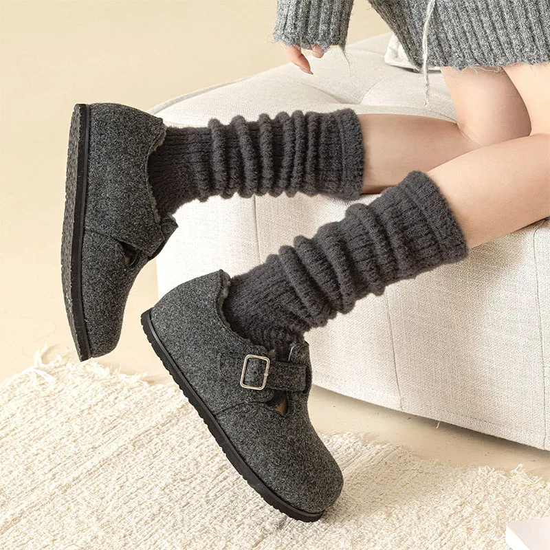 AUGUST Knee High Socks Women's 3 Pack-1