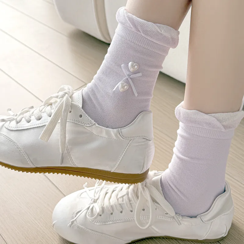 AUGUST Mid Calf Socks Women's 4 Pack-5
