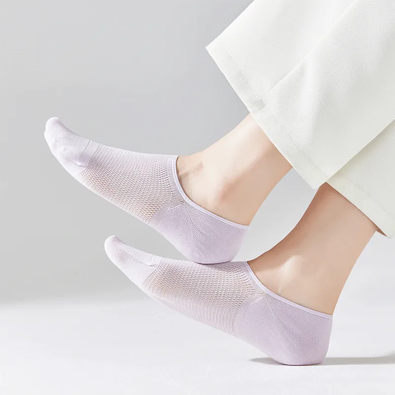 AUGUST No-Show Socks Women's 5 Pack-8