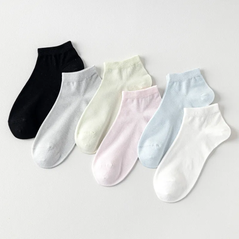 AUGUST No Show Socks Women's 4 Pack-5