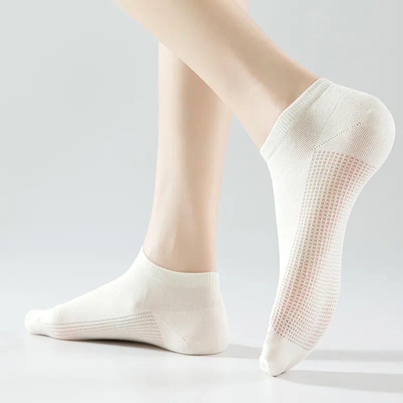 AUGUST No Show Socks Women's 5 Pack-3