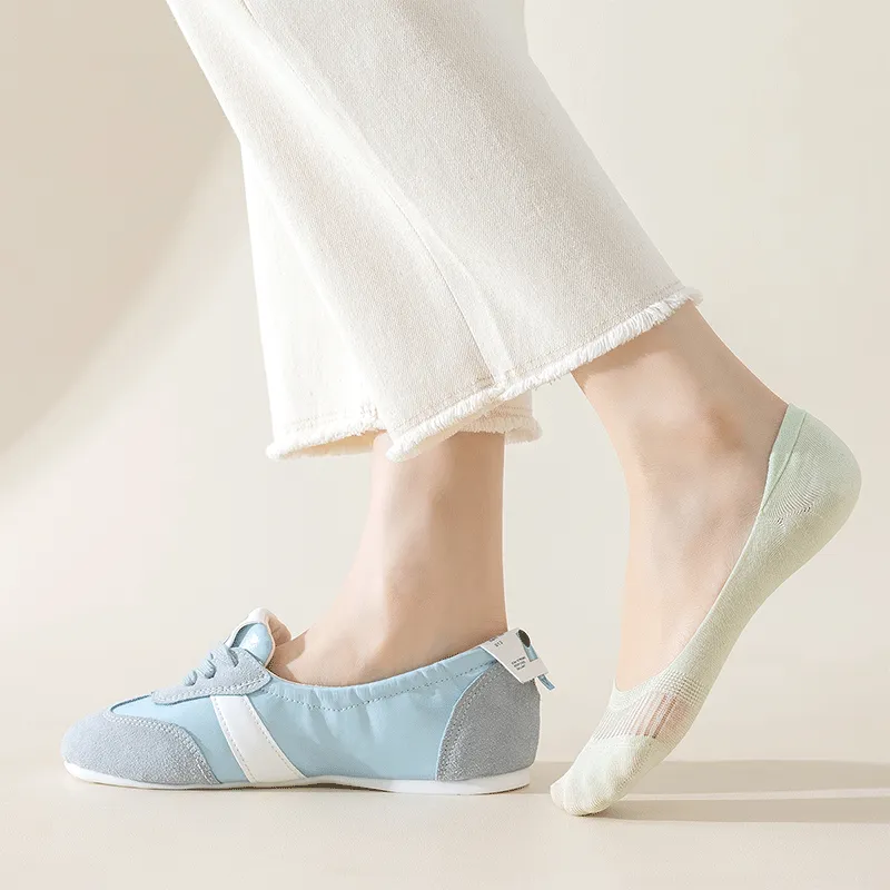 AUGUST No Show Socks Women's 5 Pack-4