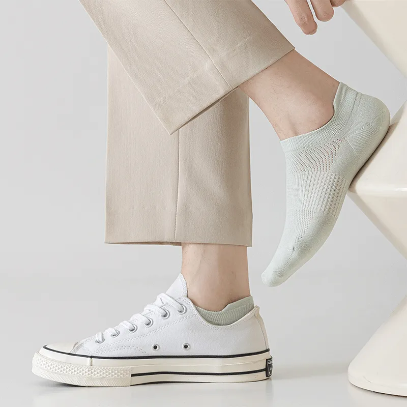 AUGUST No Show Socks Men's 4 Pack-3