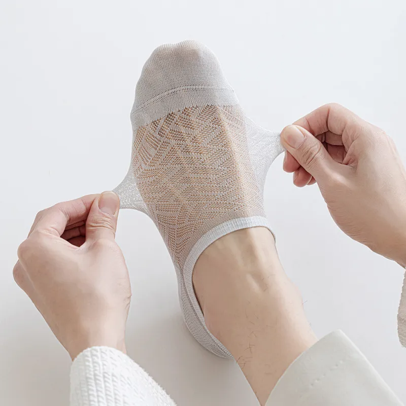 AUGUST No Show Socks Men's 5 Pack-5