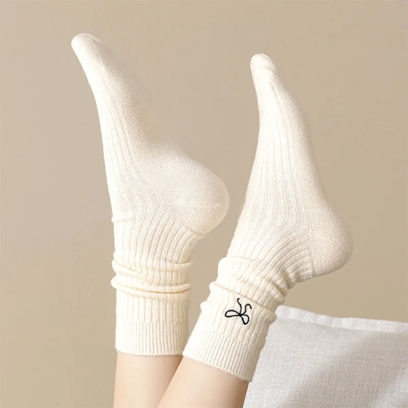 AUGUST Mid Calf Socks Women's 3 Pack-6
