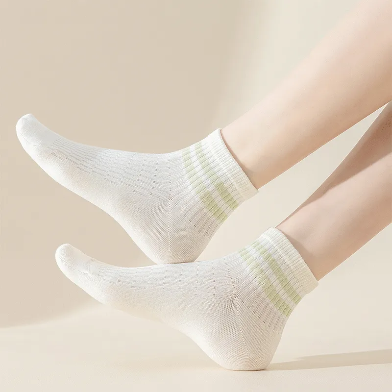 AUGUST Ankle Socks Women's 5 Pack Mix And Match-5