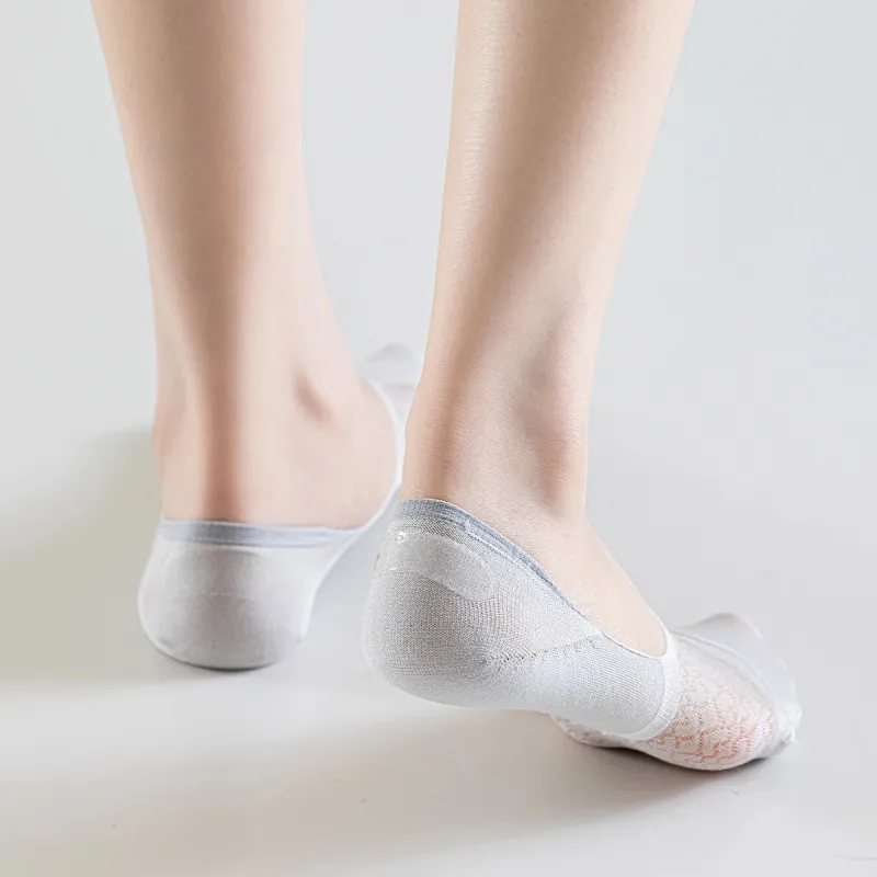AUGUST No Show Socks Women's 4 Pack-4