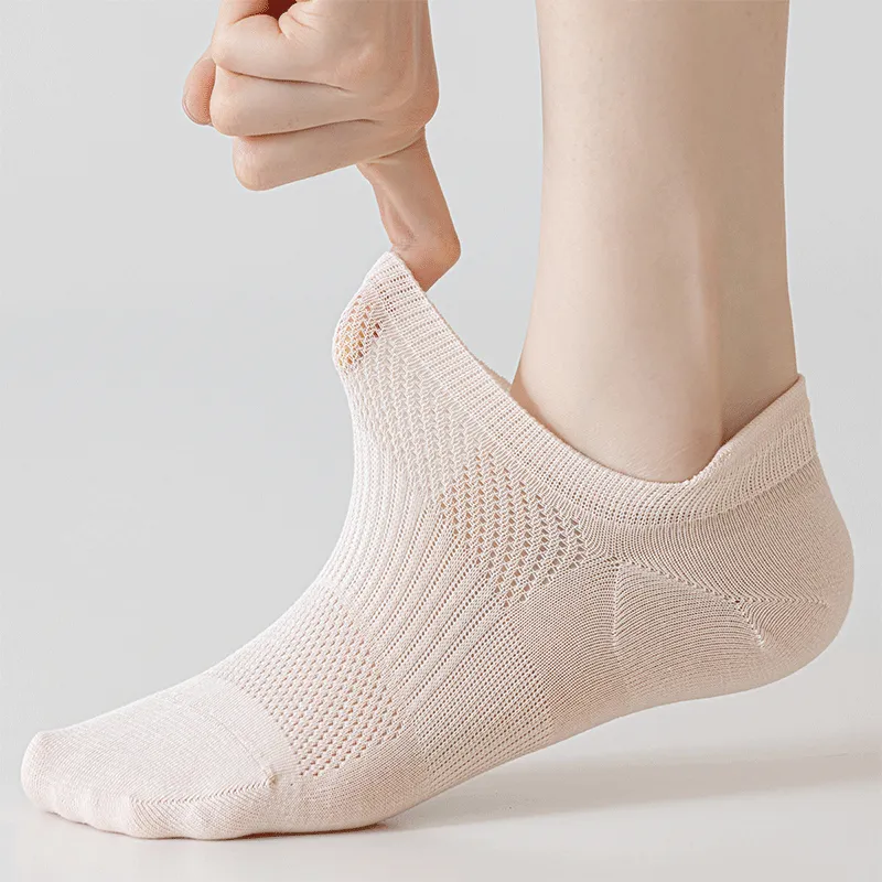 AUGUST No Show Socks Women's 4 Pack-8
