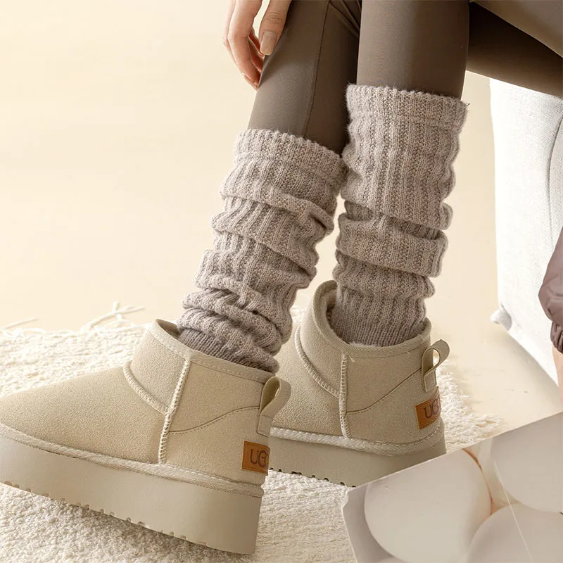 AUGUST Knee High Socks Women's 3 Pack-8