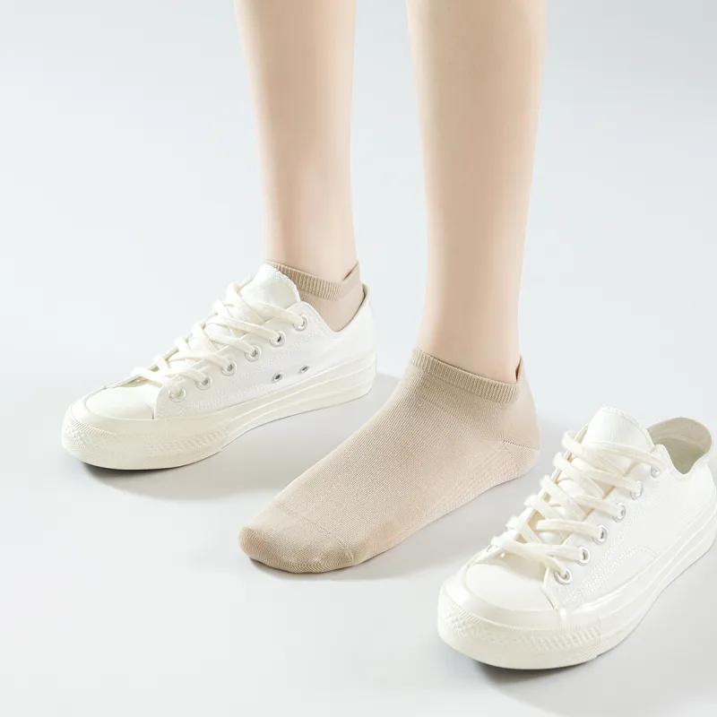 AUGUST No Show Socks Women's 5 Pack-1