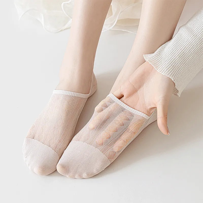 AUGUST No Show Socks Women's 4 Pack-9