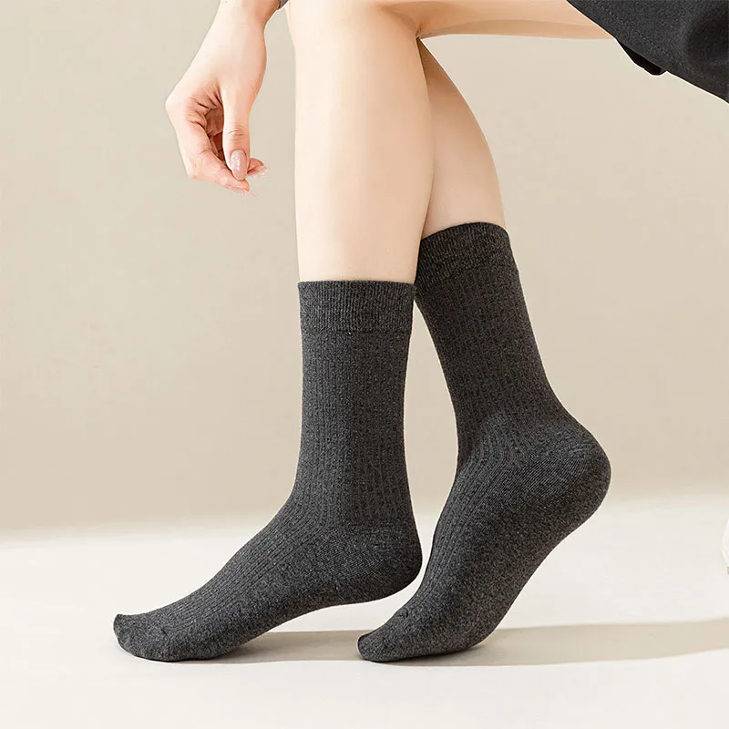 AUGUST Mid Calf Socks Women's 6 Pack Mix And Match-2