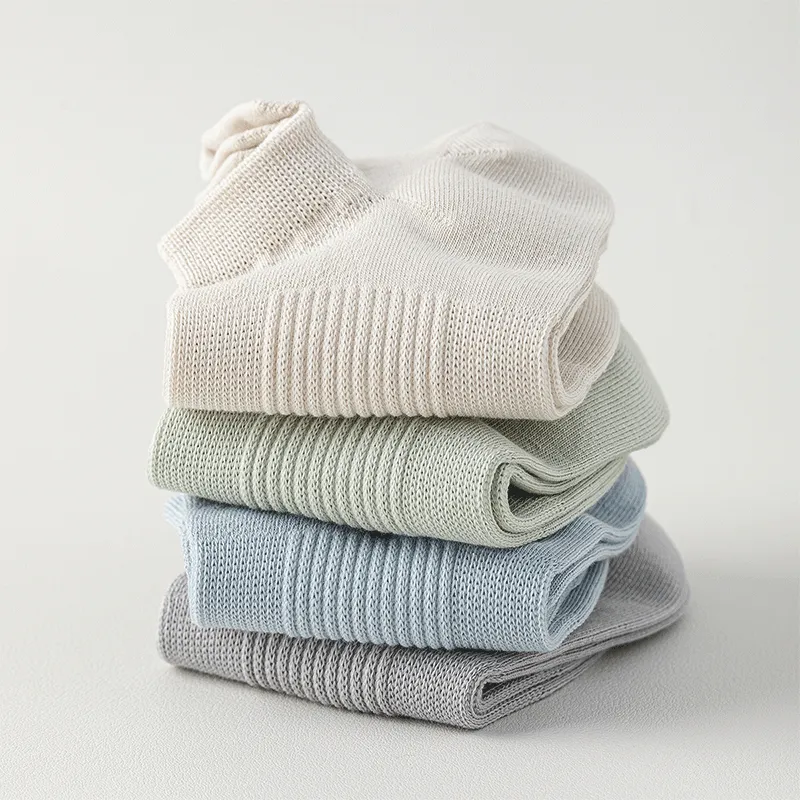 AUGUST No Show Socks Men's 4 Pack-11