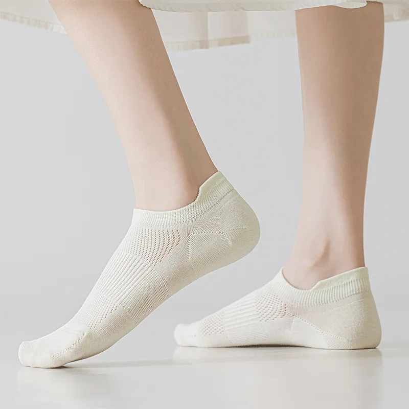 AUGUST No Show Socks Women's 4 Pack-4