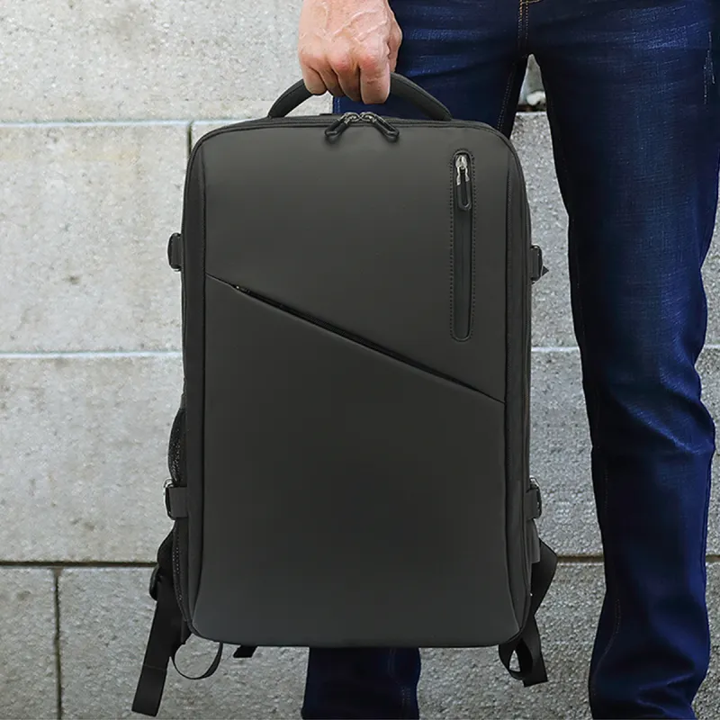 COOLBELL Polyester Backpack Regular Men's Black-4