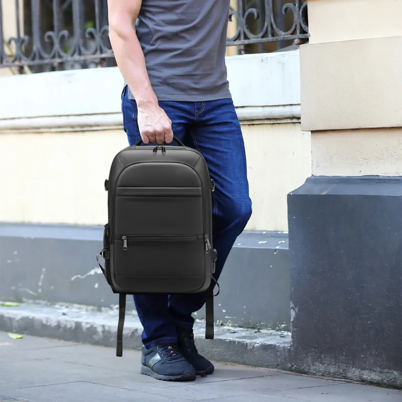 COOLBELL Polyester Backpack Regular Men's Gray-4