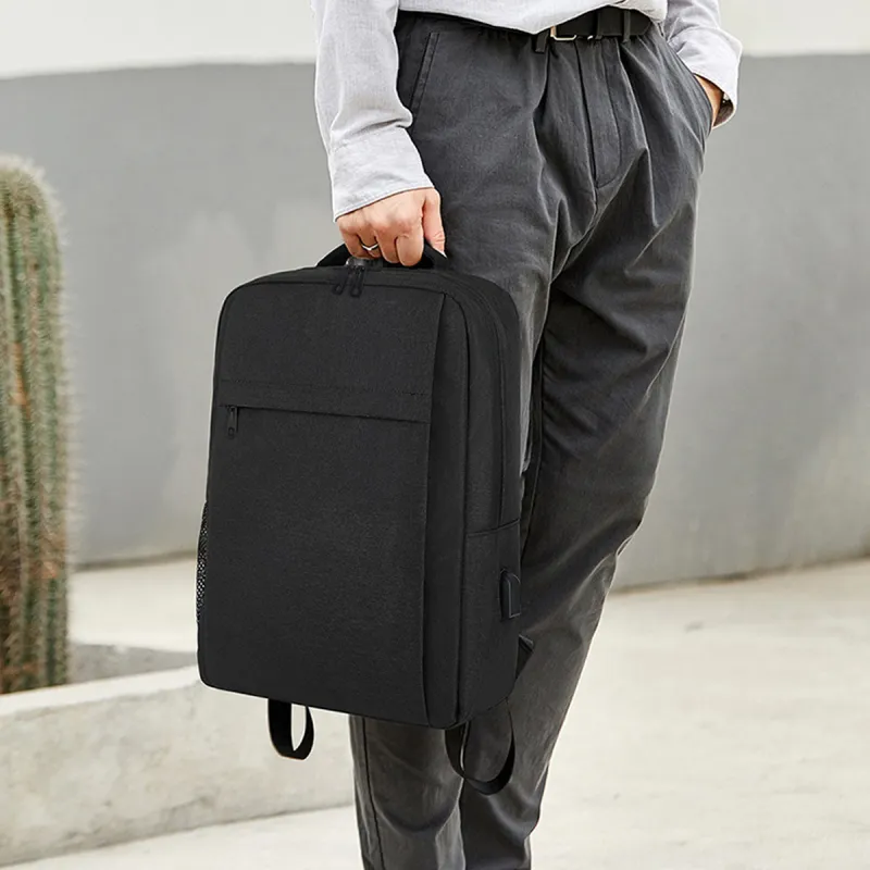COOLBELL Nylon Laptop Bag Regular Men's Black-4