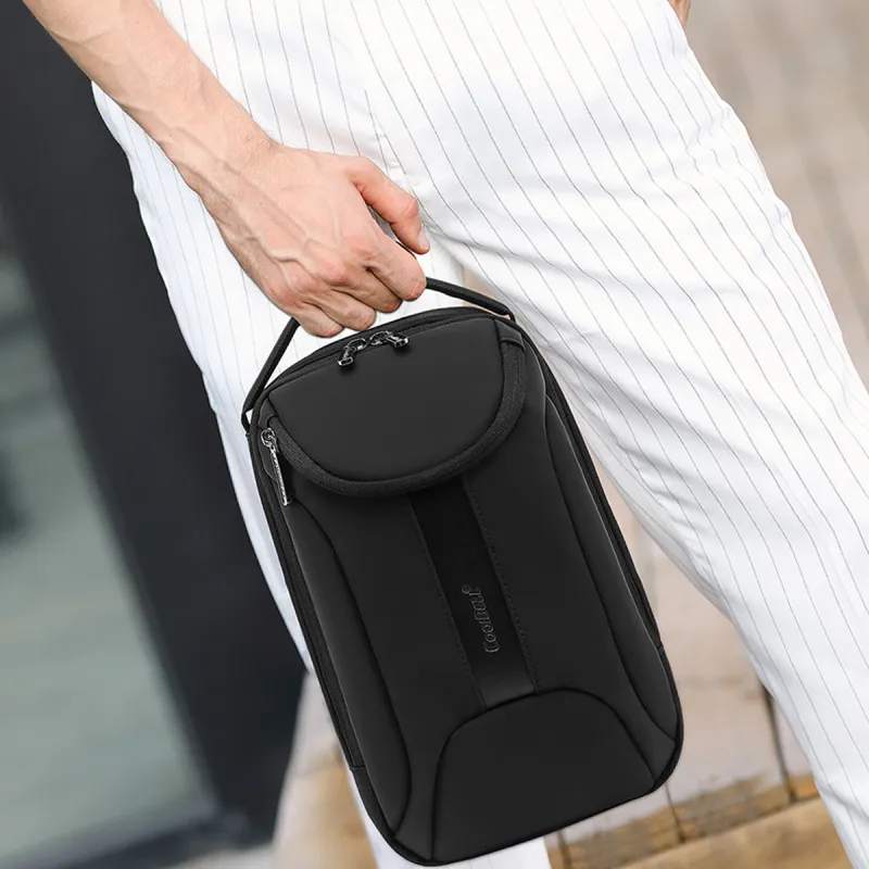 COOLBELL Polyester Black Regular Men's-3