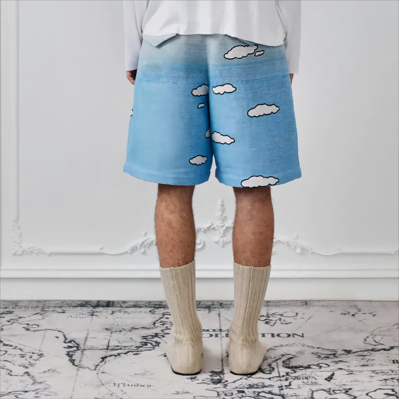 BIRTH OF ROYAL CHILD SS24 Shorts Unisex Blue-4