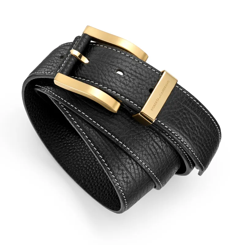 ROBERTA DI CAMERINO Cow Leather Belts Men's 3.4cm-7