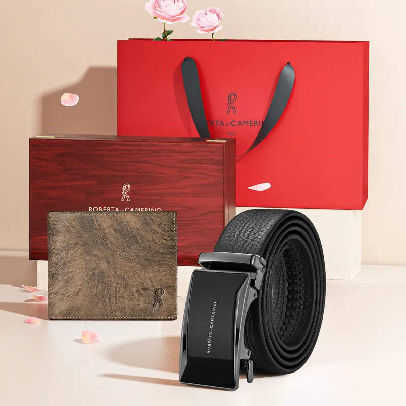 ROBERTA DI CAMERINO Cow Leather Belts Men's 3.5cm-7