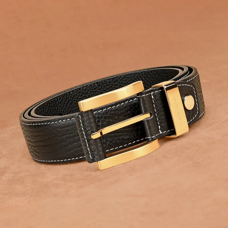 ROBERTA DI CAMERINO Cow Leather Belts Men's 3.4cm-4