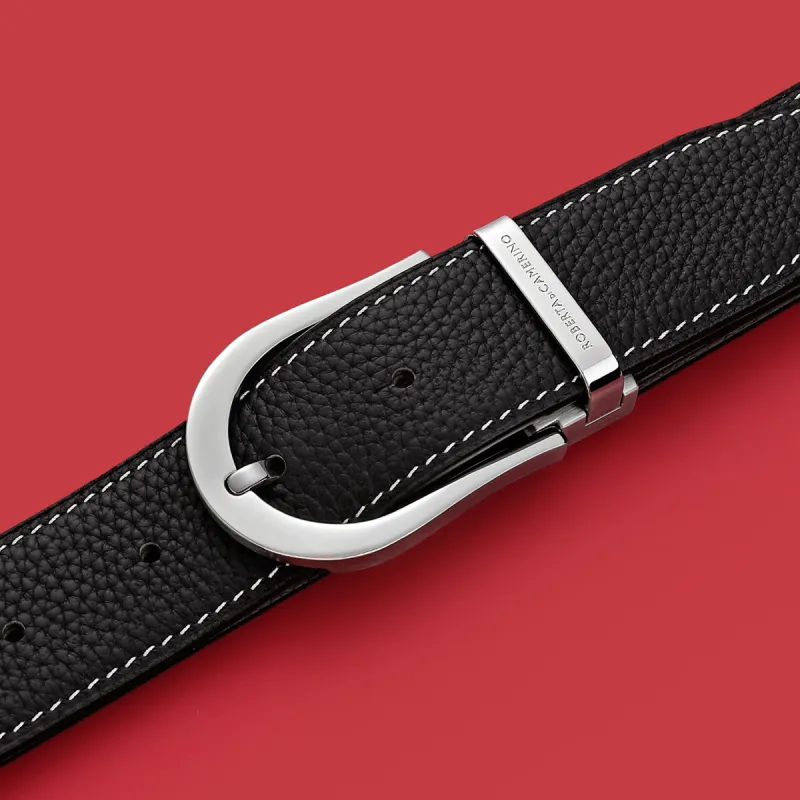 ROBERTA DI CAMERINO Cow Leather Belts Men's 3.45cm-3