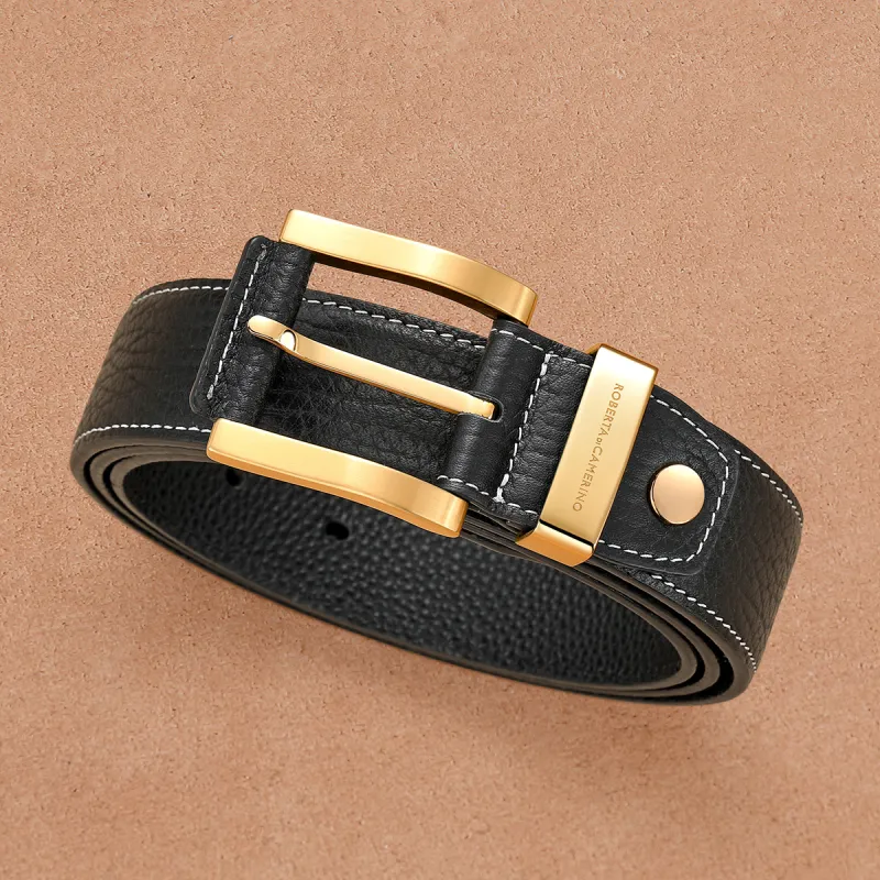 ROBERTA DI CAMERINO Cow Leather Belts Men's 3.4cm-2