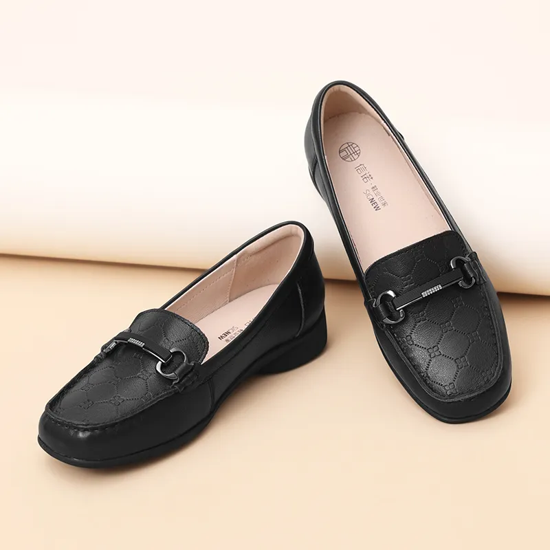 Cigna Loafers Women's Black/Ecru-2