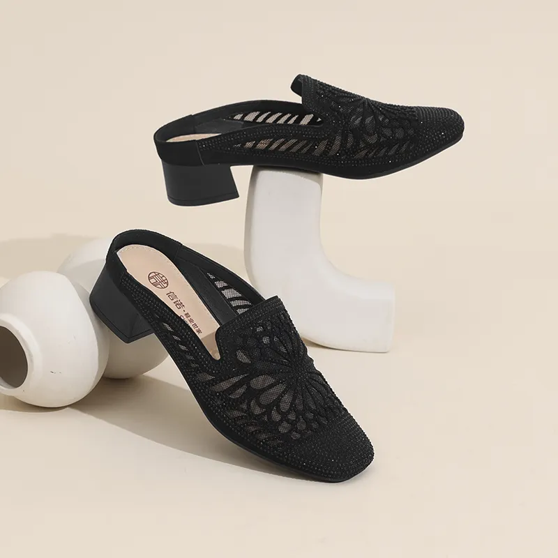 Cigna Rubber Sole Odor Resistant Closed Toe Slippers Women's-4