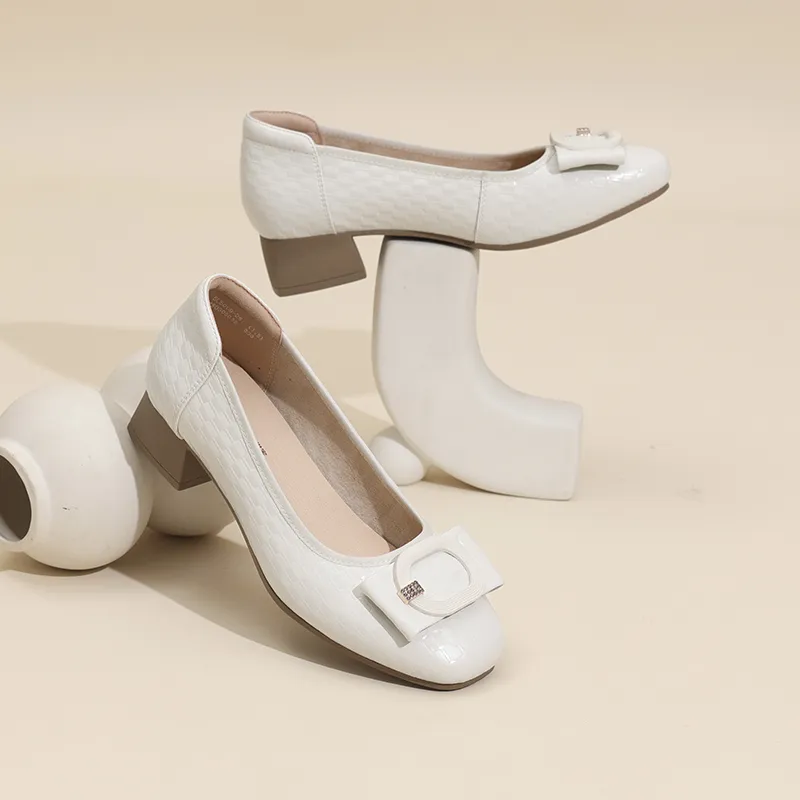 Cigna Chunky Heel High Heels Women's-11