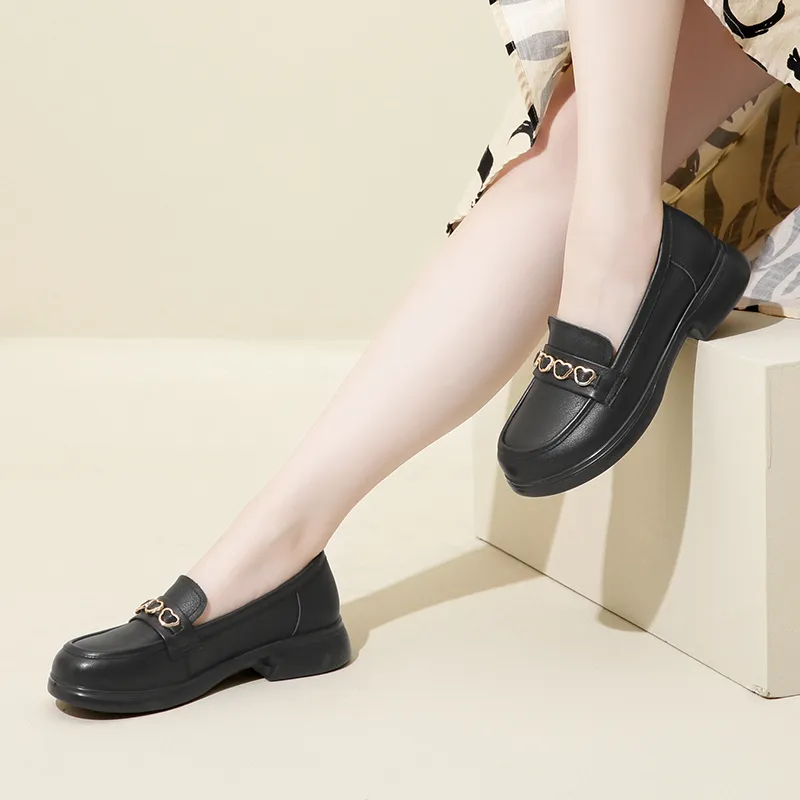 Cigna Loafers Women's Black-5