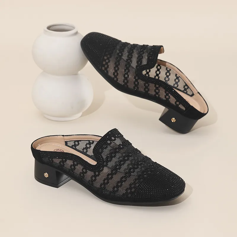 Cigna Rubber Sole Quiet Closed Toe Slippers Women's-2