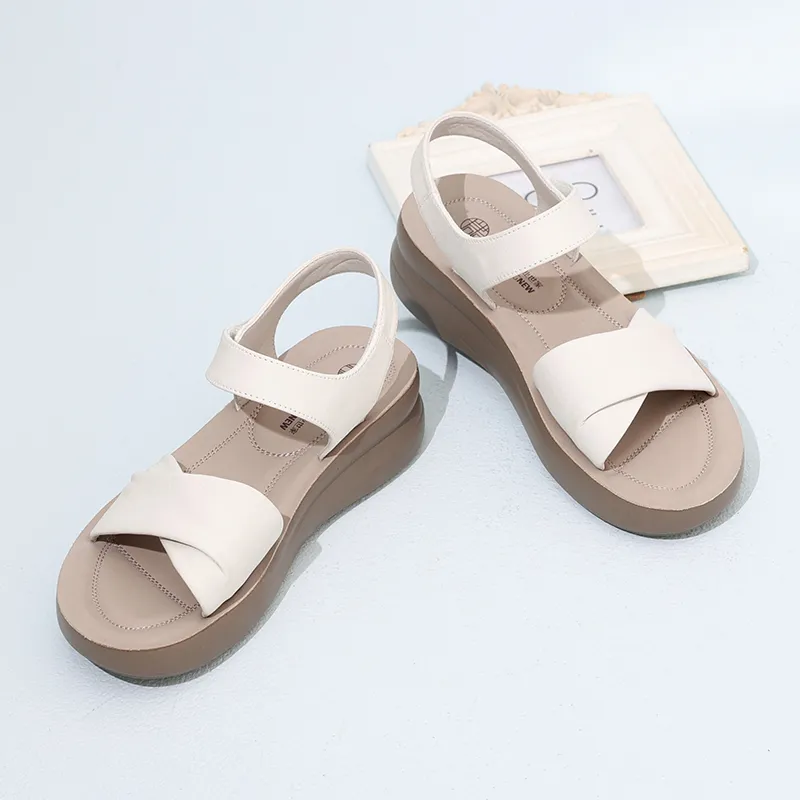 Cigna Beach Sandals Women's Black/Ecru/Apricot/Burgundy/Khaki-13
