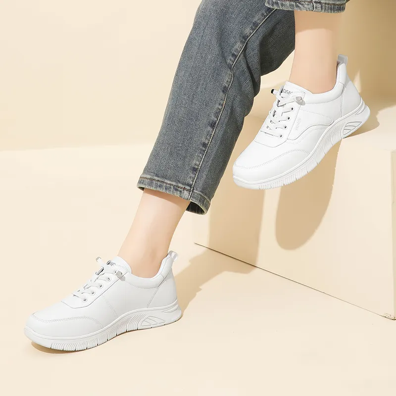 Cigna Durable Breathable Lightweight Mid-Top Casual Shoes For Everyday Life Women's-4