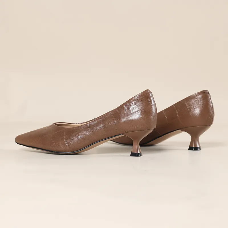 Cigna High Heels Women's Black/Khaki-9