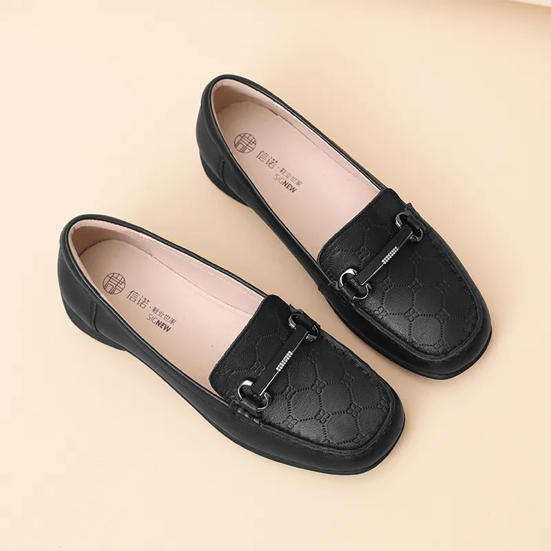 Cigna Loafers Women's Black/Ecru-3