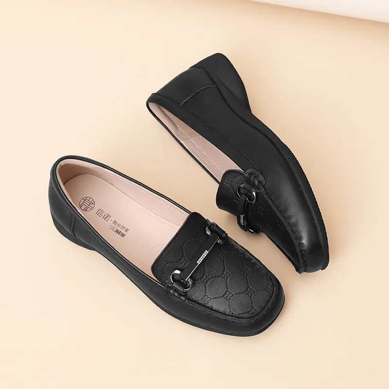 Cigna Loafers Women's Black/Ecru-4