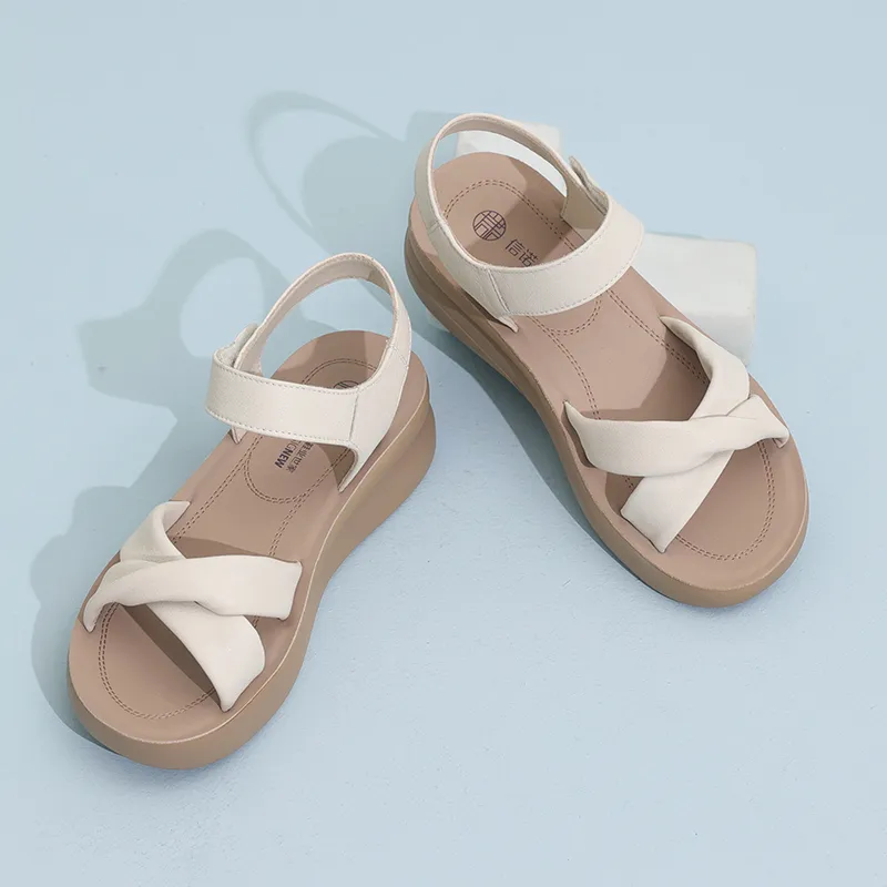 Cigna Beach Sandals Women's Apricot/Ecru-8