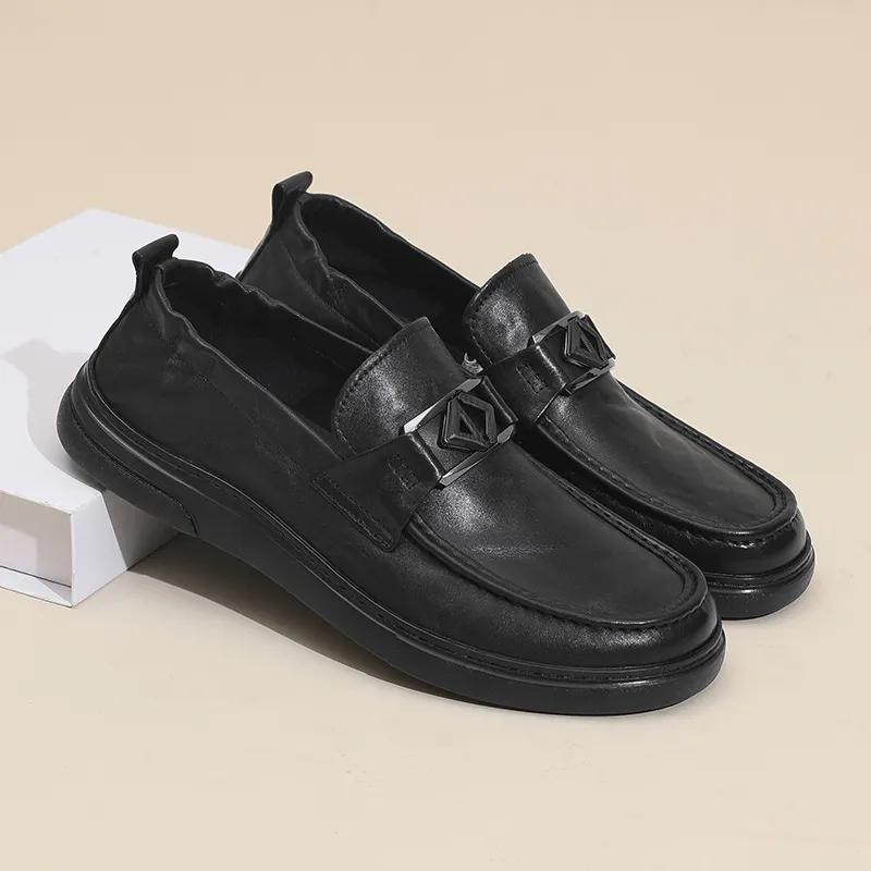 Cigna Loafers Men Black-4