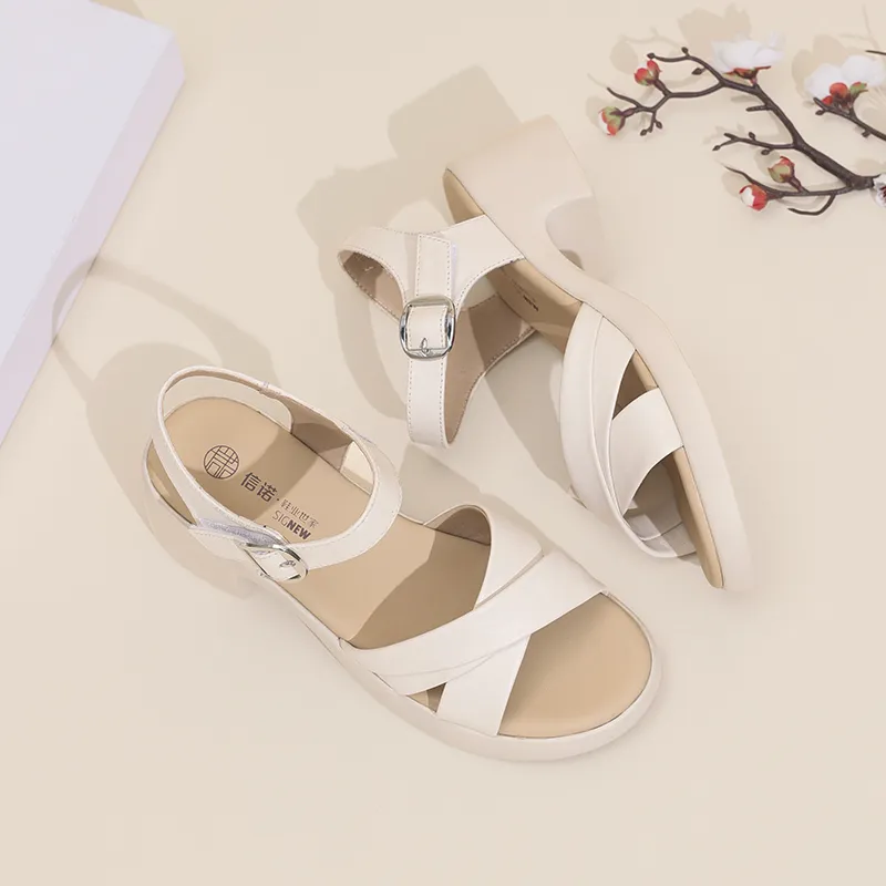 Cigna One Strap Sandals 5.2cm Women's-9